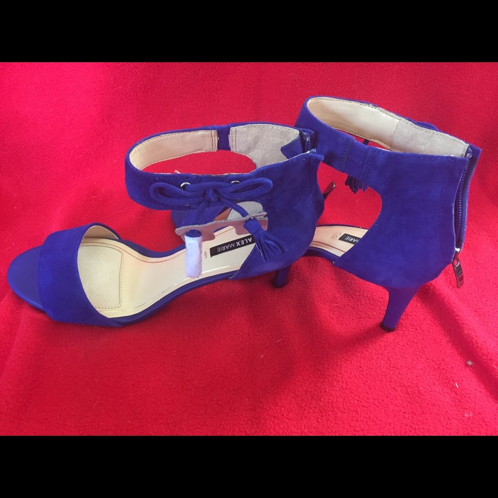 Alex Marie Azure ankle strap zip sandals